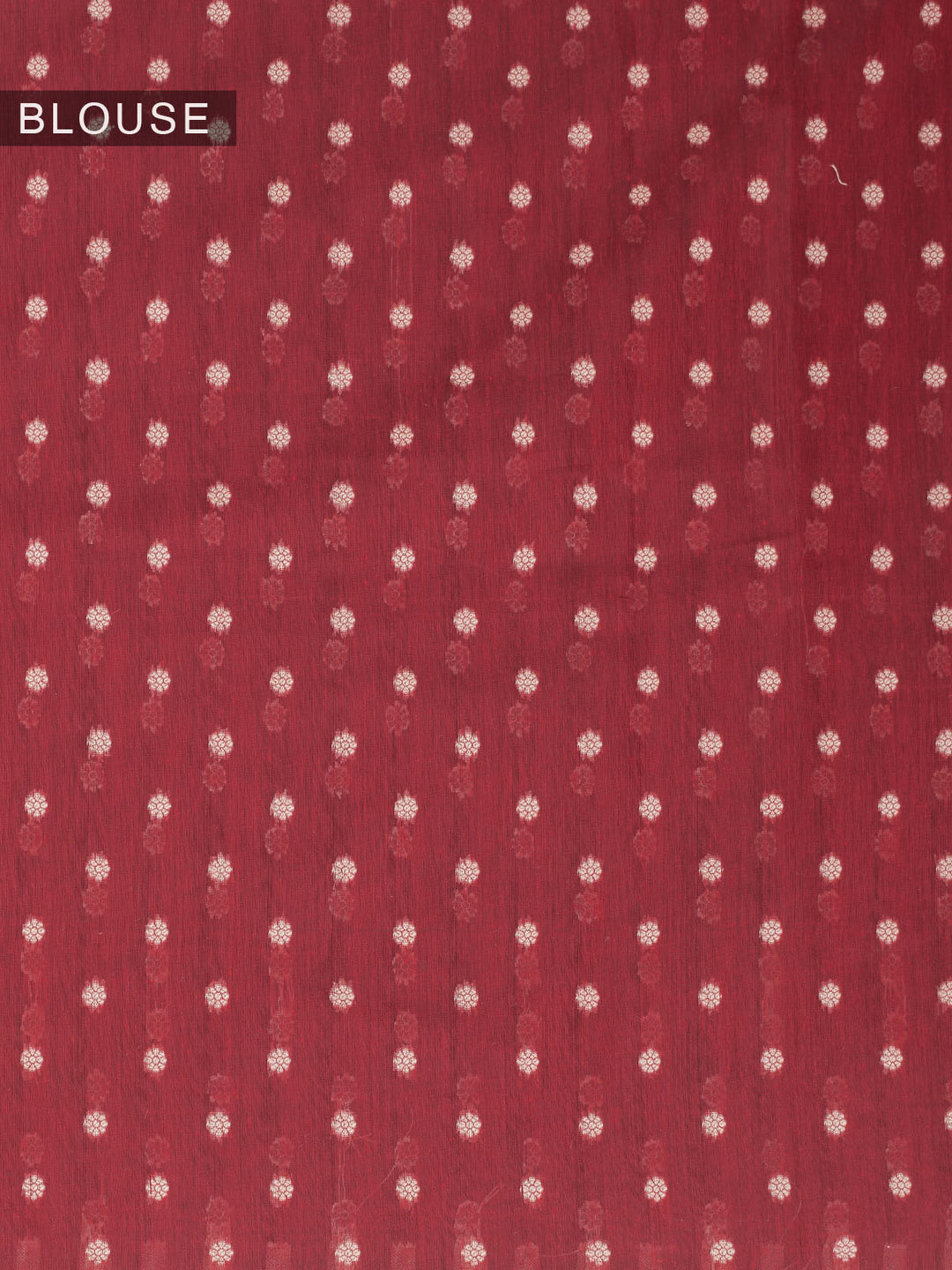 Brown Resham Weave Mulmul Cotton Saree_6