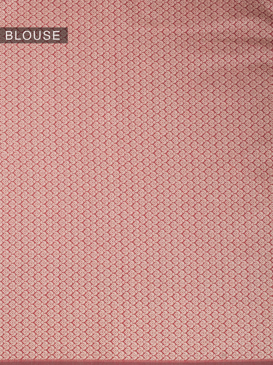 Brown Banarasi Cotton Saree