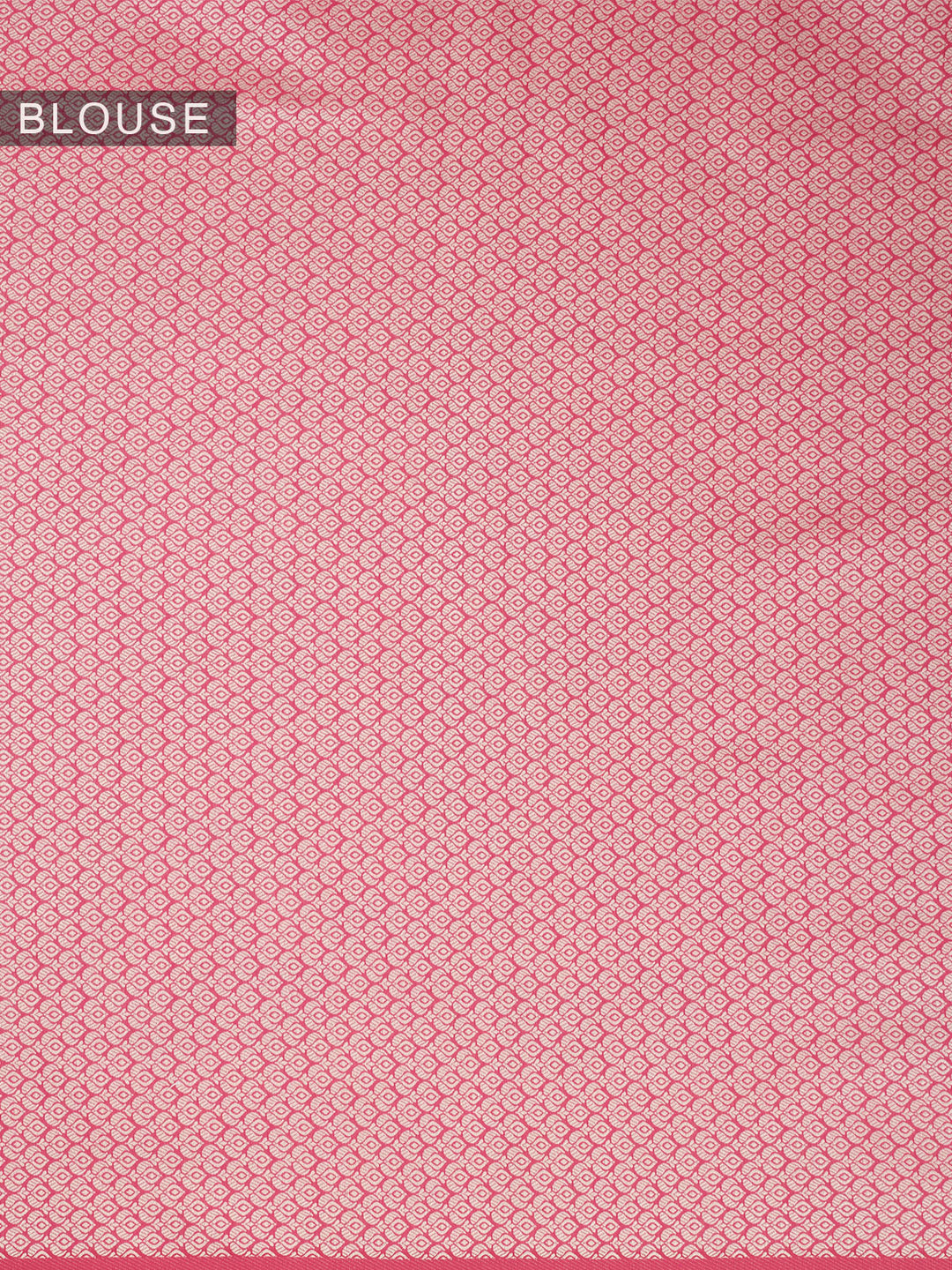 Rani Pink Resham Weave Mulmul Cotton Saree_6