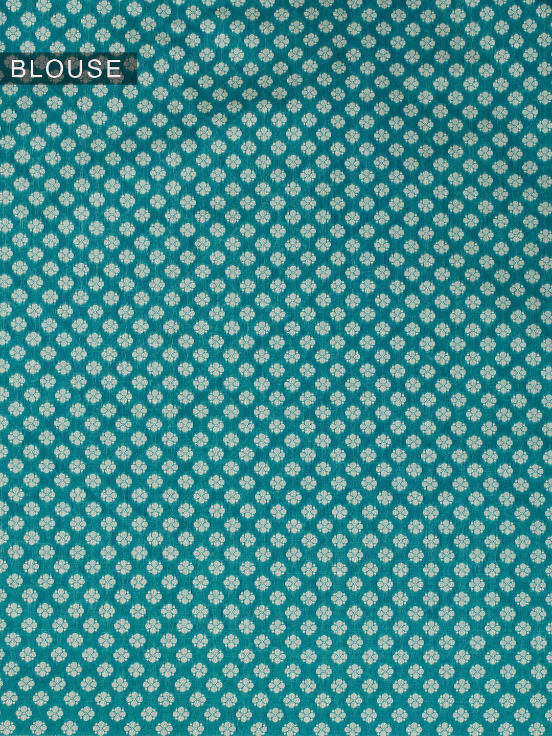 Green Resham Weave Mulmul Cotton Saree_6