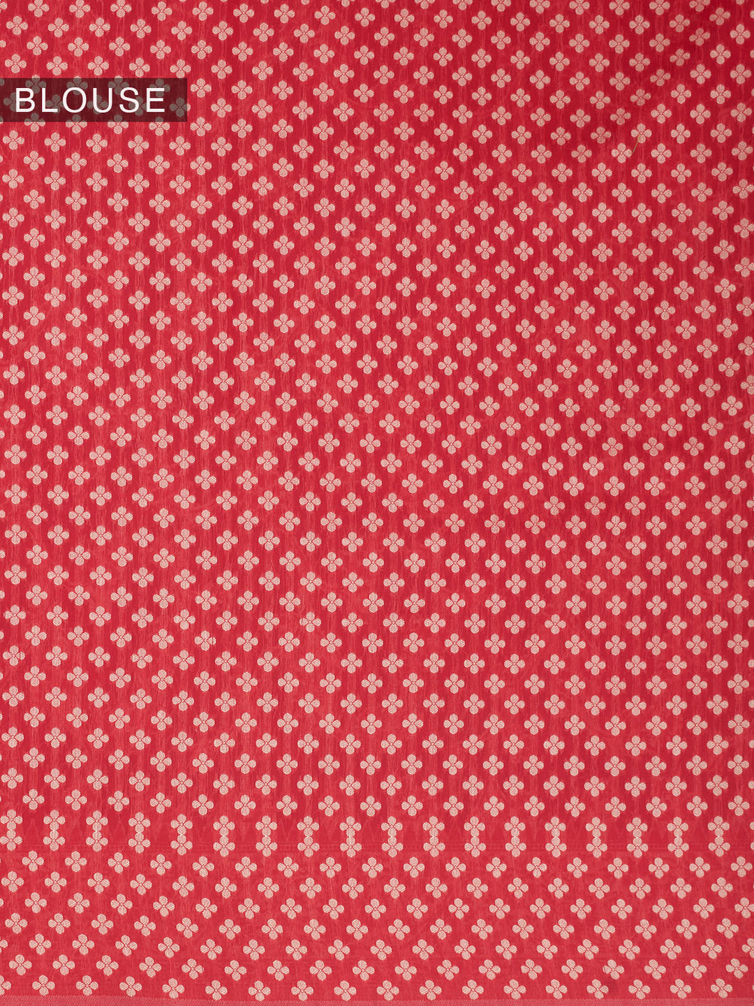 Red Resham Weave Mulmul Cotton Saree_6