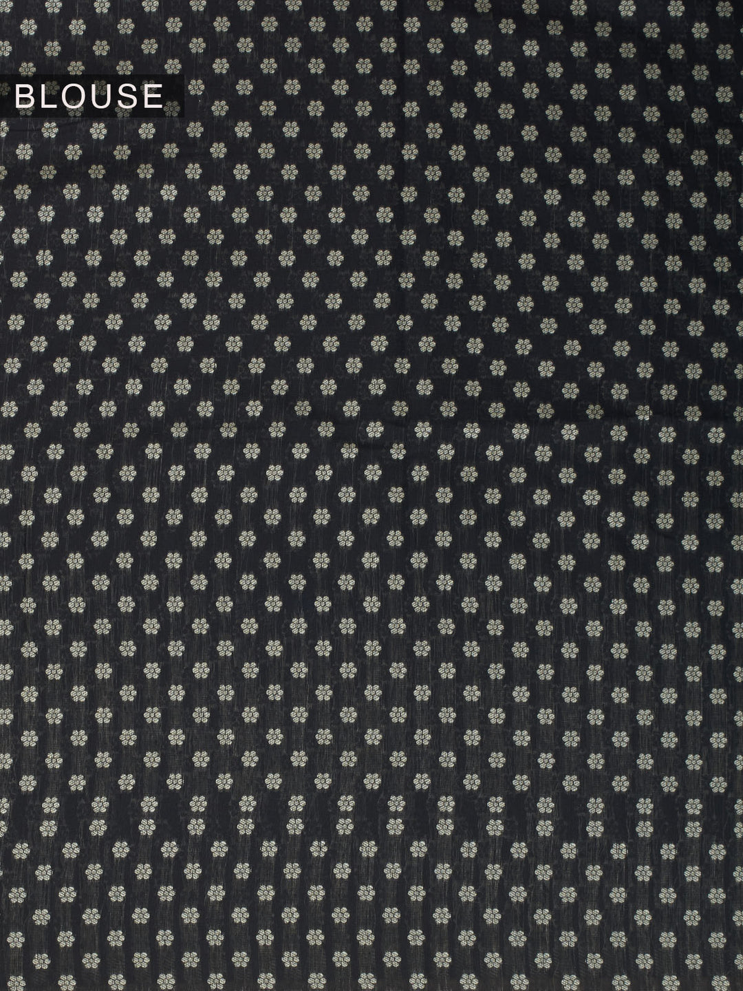 Black Resham Weave Mulmul Cotton Saree_6