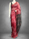 Red Cotton Printed Saree
