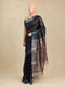 Black Tussar Printed Saree