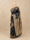 Grey  Tussar Printed Saree