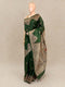 Green  Tussar Printed Saree