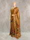 Yellow Tussar Printed Saree