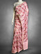 Pink Cotton Printed Saree