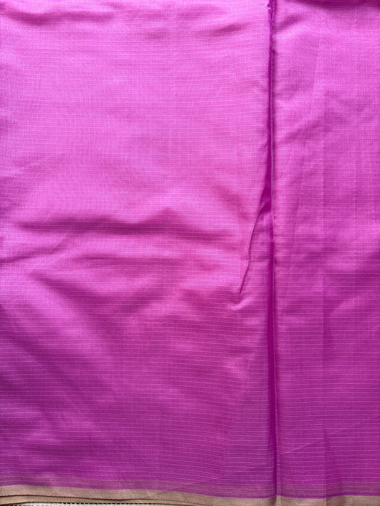Pink Kota Applique Saree