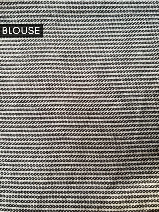 Grey Printed Cerpe Saree