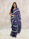 Purple Cotton Zari Woven Saree