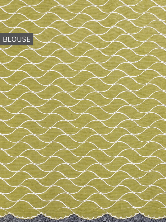 Yellow Kota Silk Ombre Silk