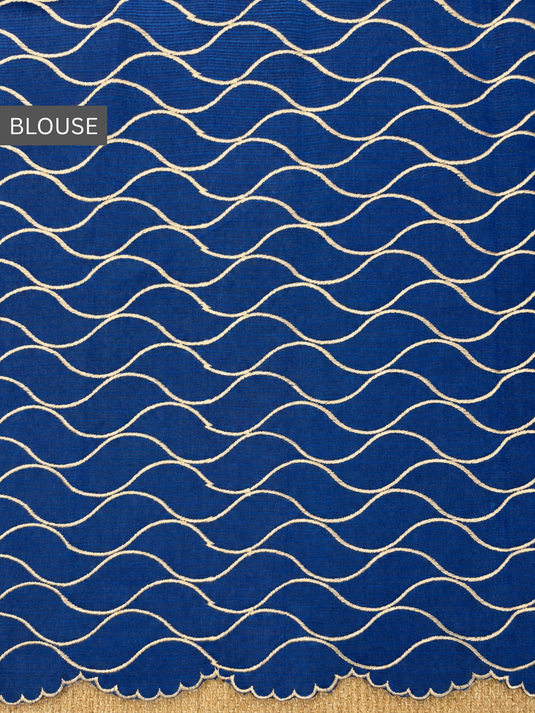 Blue Kota Silk Ombre Silk